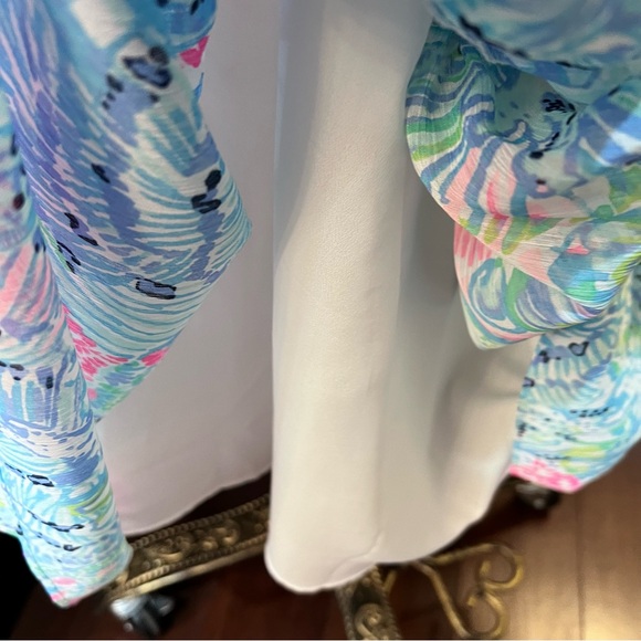 Lilly Pulitzer Winni Midi Dress in Sink or Swim print. Size M - Picture 8 of 12